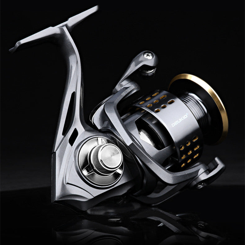 Fashion Simple All-metal Fishing Line Spinning Wheel