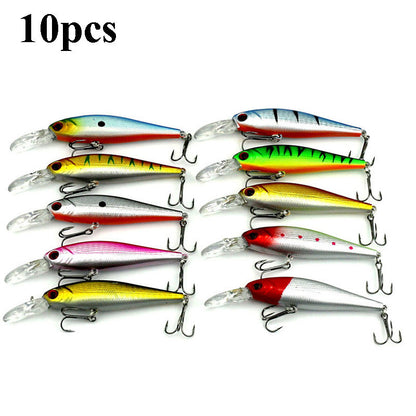 56PCS Fishing Set Lure Bait Fake Bait Fishing Gear Fake Bait