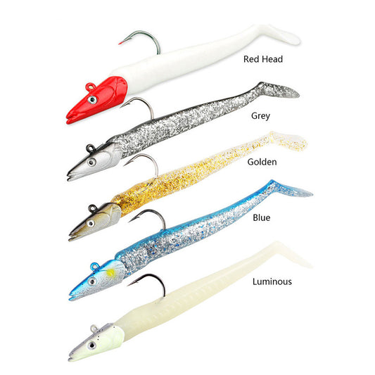 Tossing Sea Fishing Jig Hook Soft Fish Soft Bait