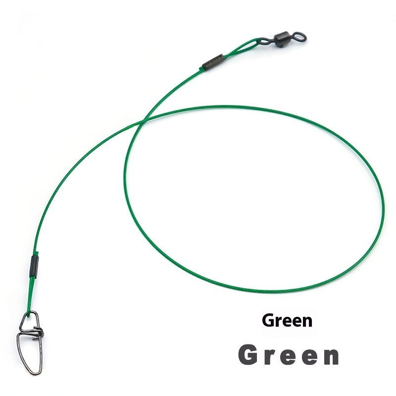 Anti-bite Steel Wire Fishing Gear Accessories Steel Wire Double Buckle Pin