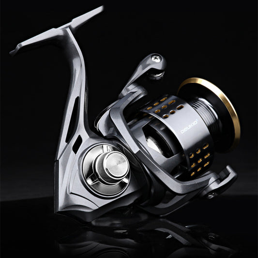 Fashion Simple All-metal Fishing Line Spinning Wheel