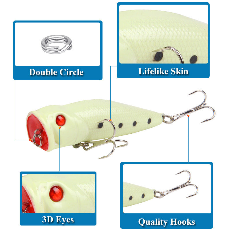 Luya Bait Full Body Glow Little Fatty Fishing Gear