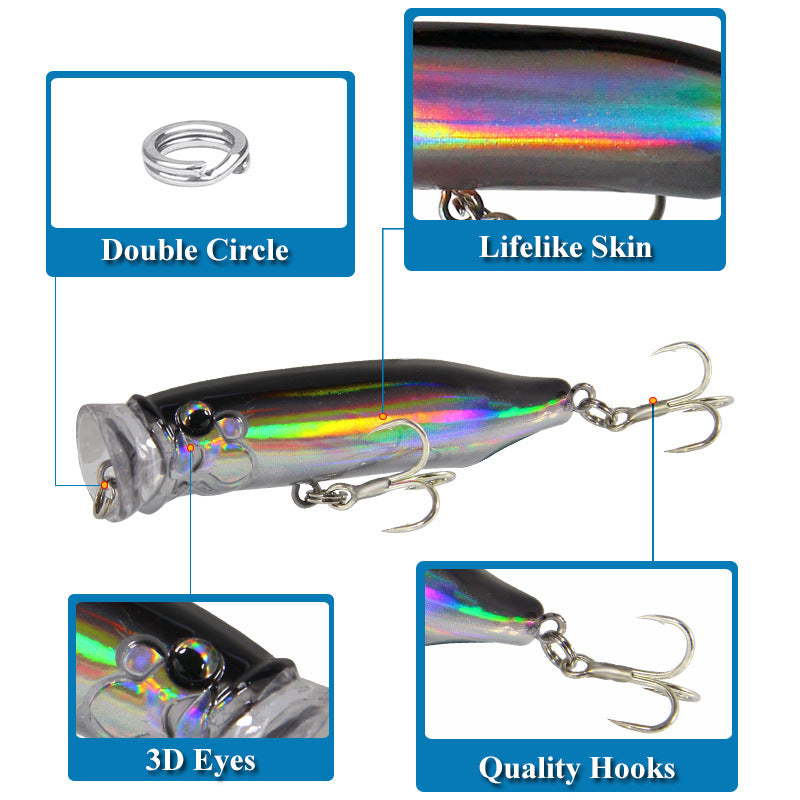Floating Simulation Fake Bait Freshwater Fishing Gear Products