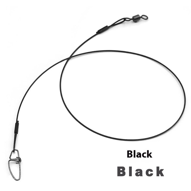 Anti-bite Steel Wire Fishing Gear Accessories Steel Wire Double Buckle Pin