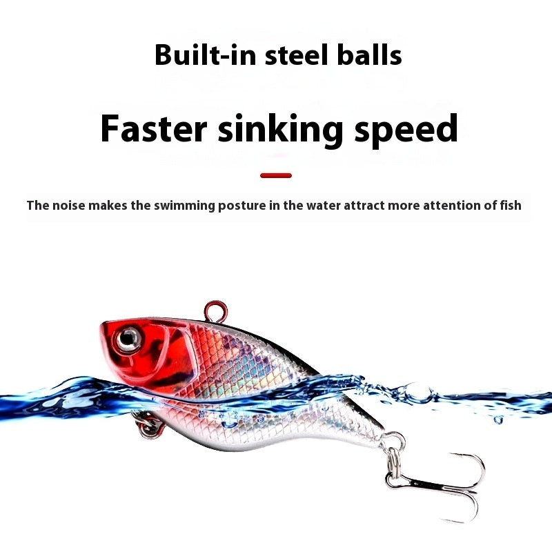 Fishing Gear Lure Mino With Ringing Beads Vibration Hard Bait