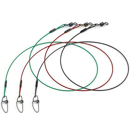 Anti-bite Steel Wire Fishing Gear Accessories Steel Wire Double Buckle Pin