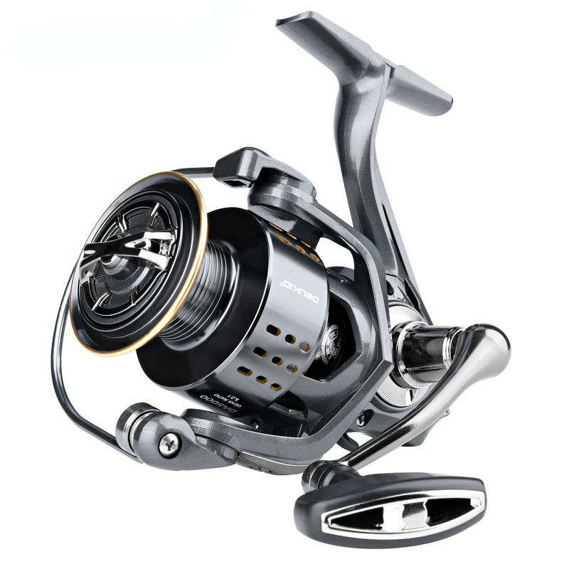 Fashion Simple All-metal Fishing Line Spinning Wheel